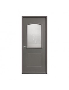 Porte D'Entrée Traditionnelle Cid AC72 - 1 Vantail