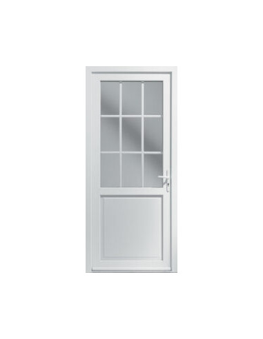 Porte D'Entrée Traditionnelle PVC Cid PV51 - 1...