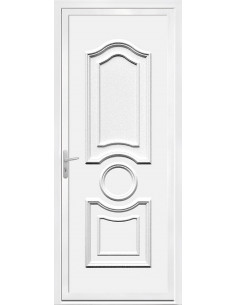 Porte D'Entrée Prefal Cannes Pvc - 1 Vantail