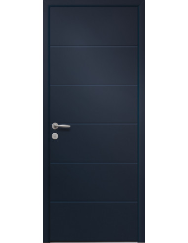 Porte D'Entrée Monobloc En Aluminium Prefal...