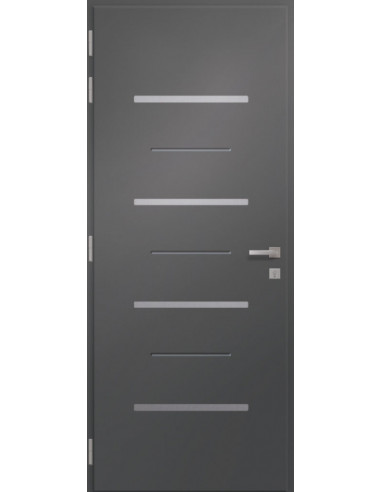 Porte D'Entrée Monobloc En Aluminium Prefal...