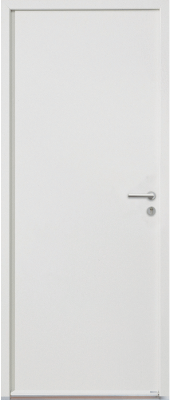 porte de service aluminium isolée